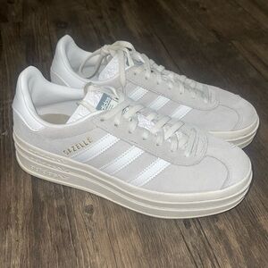 Adidas Gazelle Bold Light Grey Size 5.5